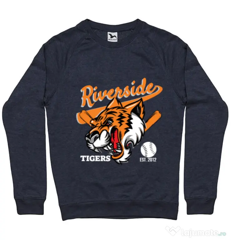Bluza ADLER barbat Tigers team Denim inchis