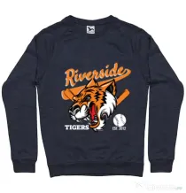 Bluza ADLER barbat Tigers team Denim inchis
