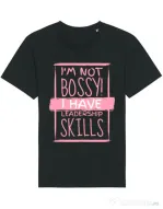 Tricou STANLEY STELLA barbat I’m not bossy Negru