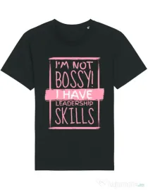 Tricou STANLEY STELLA barbat I’m not bossy Negru