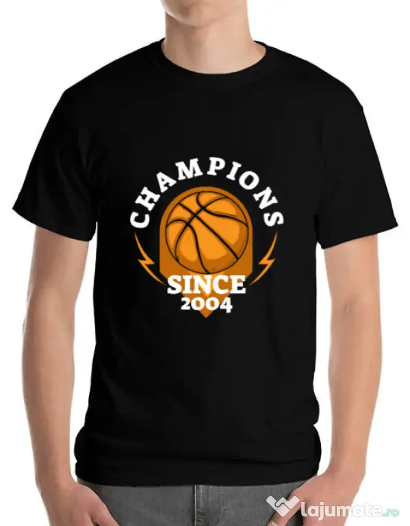 Tricou ADLER barbat Champions Negru