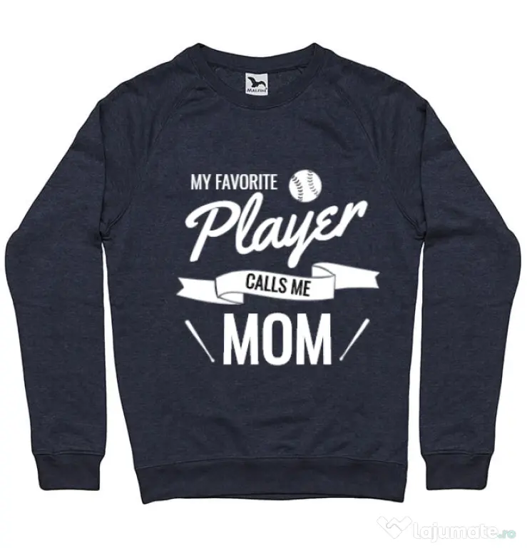 Bluza ADLER barbat My favorite player Denim inchis