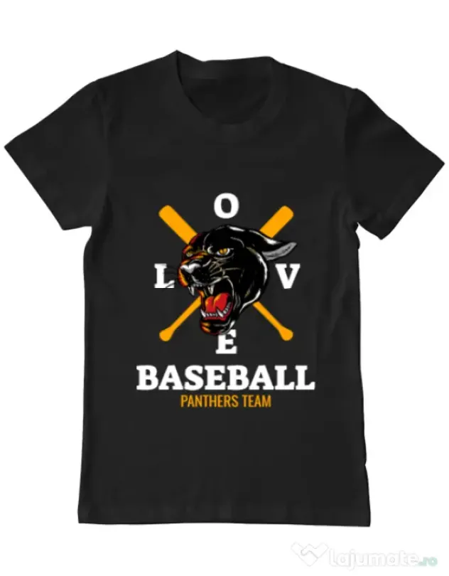 Tricou ADLER barbat Panthers team Negru