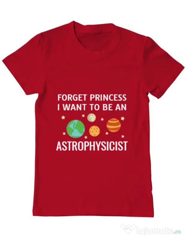 Tricou ADLER barbat Forget Princess Rosu