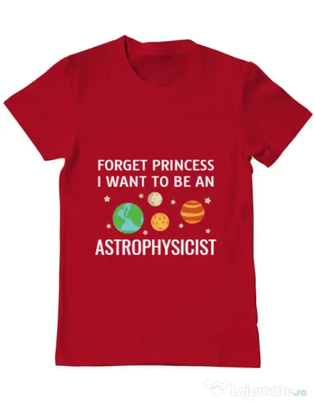 Tricou ADLER barbat Forget Princess Rosu