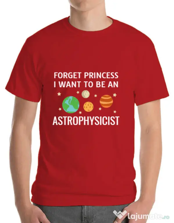 Tricou ADLER barbat Forget Princess Rosu