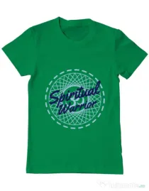 Tricou ADLER barbat Spiritual warrior Verde mediu