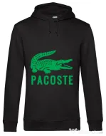 Hoodie barbat cu gluga Pacoste Negru