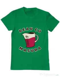 Tricou ADLER barbat Beau cu masura Verde mediu