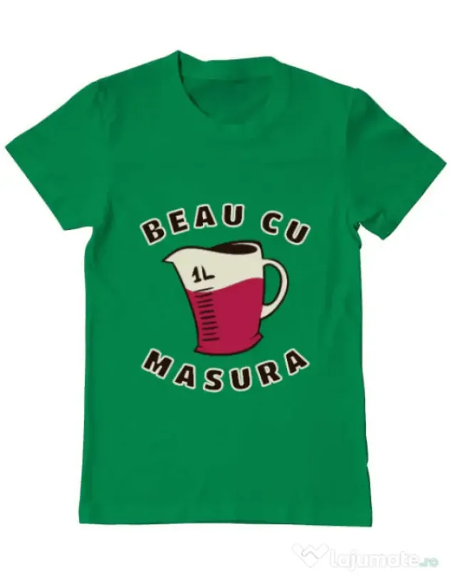 Tricou ADLER barbat Beau cu masura Verde mediu