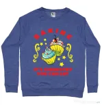 Bluza ADLER barbat Baking Albastru melanj