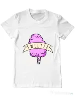 Tricou ADLER barbat Sweeter than you Alb