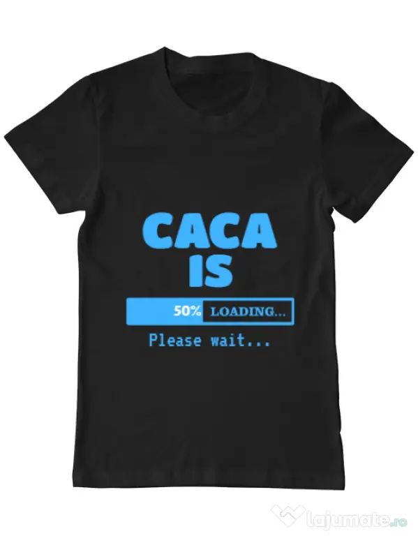 Tricou ADLER barbat Caca is loading Negru