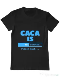 Tricou ADLER barbat Caca is loading Negru