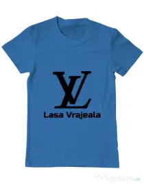 Tricou ADLER barbat Lasa vrajeala Albastru azuriu