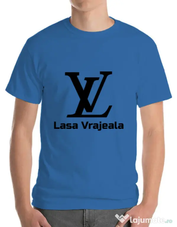 Tricou ADLER barbat Lasa vrajeala Albastru azuriu