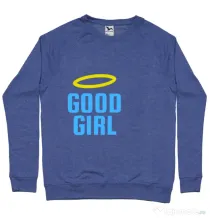 Bluza ADLER barbat Good girl Albastru melanj