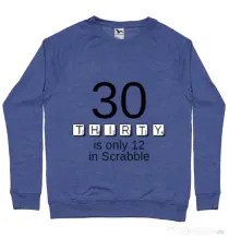 Bluza ADLER barbat 30 in scrabble Albastru melanj