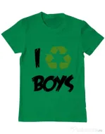 Tricou ADLER barbat I recycle boys Verde mediu