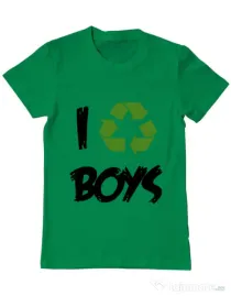 Tricou ADLER barbat I recycle boys Verde mediu