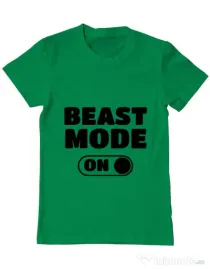 Tricou ADLER barbat Beast mode Verde mediu