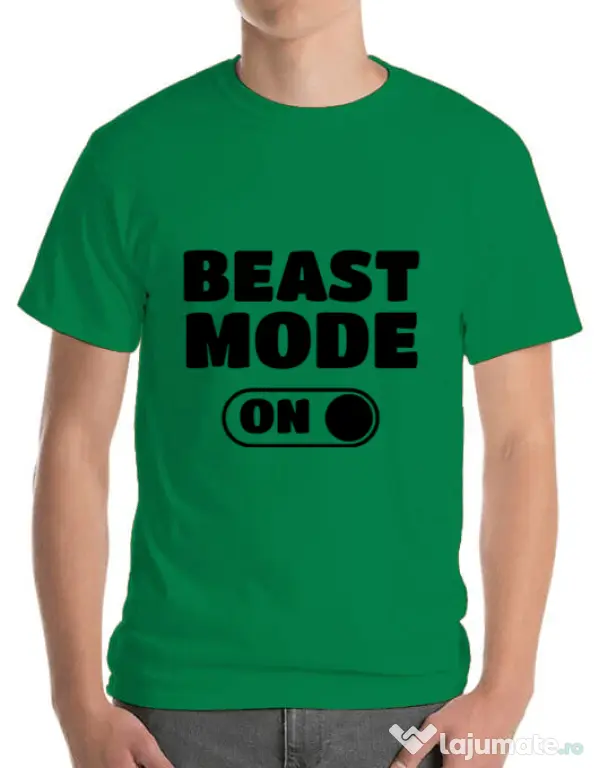 Tricou ADLER barbat Beast mode Verde mediu