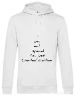 Hoodie barbat cu gluga Limited edition 2 Alb