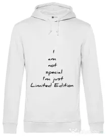 Hoodie barbat cu gluga Limited edition 2 Alb