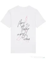 Tricou STANLEY STELLA barbat Always paris Alb