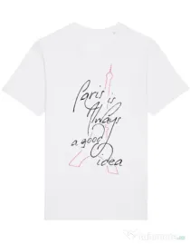 Tricou STANLEY STELLA barbat Always paris Alb