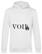Hoodie barbat cu gluga Voila Alb