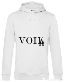 Hoodie barbat cu gluga Voila Alb