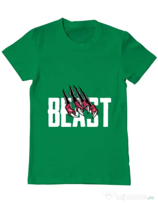Tricou ADLER barbat Beast Verde mediu