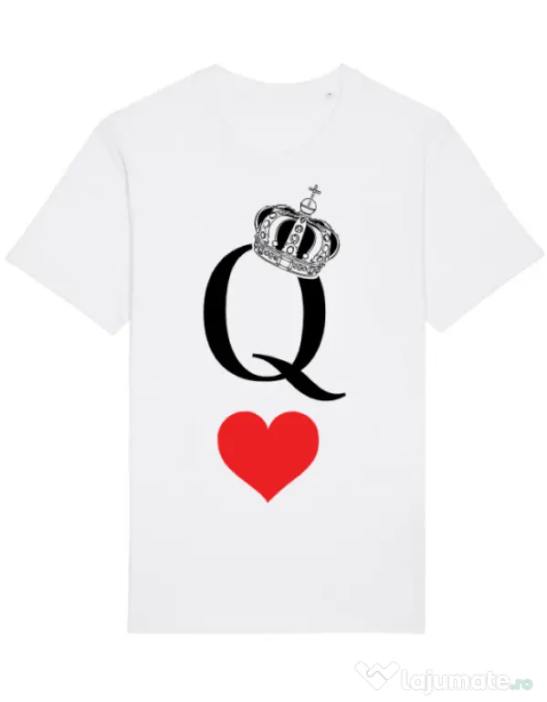Tricou STANLEY STELLA barbat Fancy queen Alb
