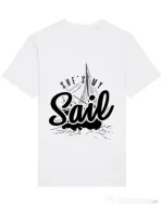 Tricou STANLEY STELLA barbat She s my sail Alb