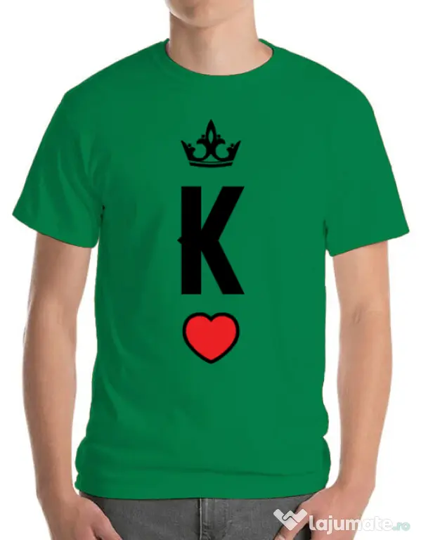 Tricou ADLER barbat King Verde mediu