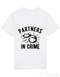 Tricou STANLEY STELLA barbat Partners in crime 1 Alb