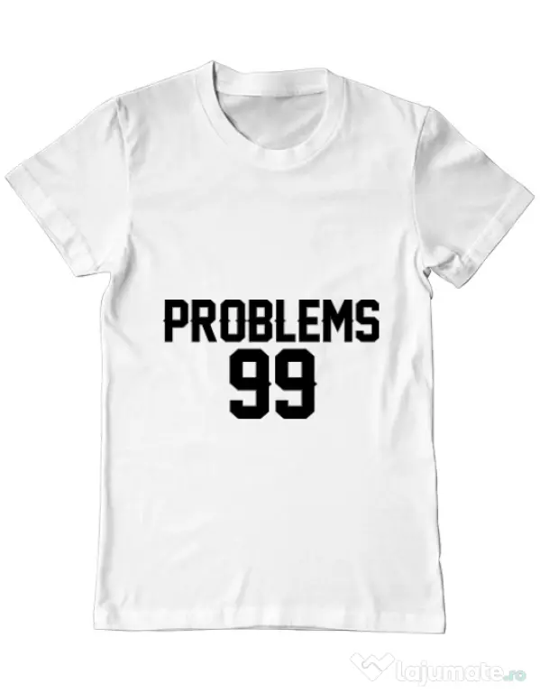 Tricou ADLER barbat 99 Problems Alb