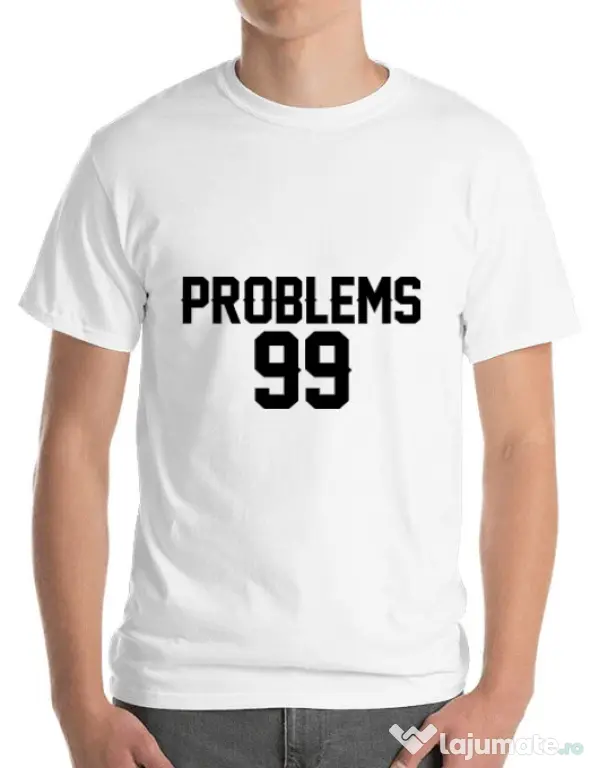 Tricou ADLER barbat 99 Problems Alb