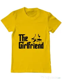Tricou ADLER barbat The girlfriend Galben
