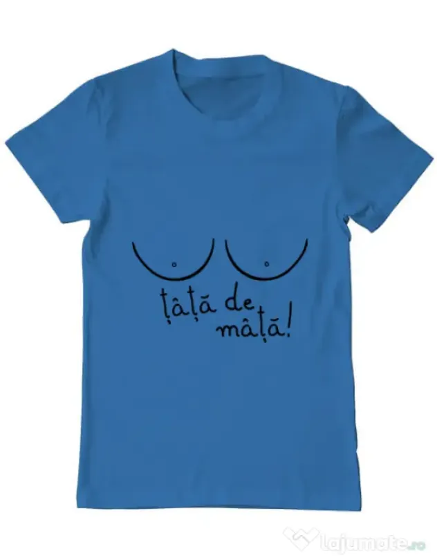 Tricou ADLER barbat Tits Albastru azuriu
