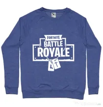 Bluza ADLER barbat Battle royale Albastru melanj