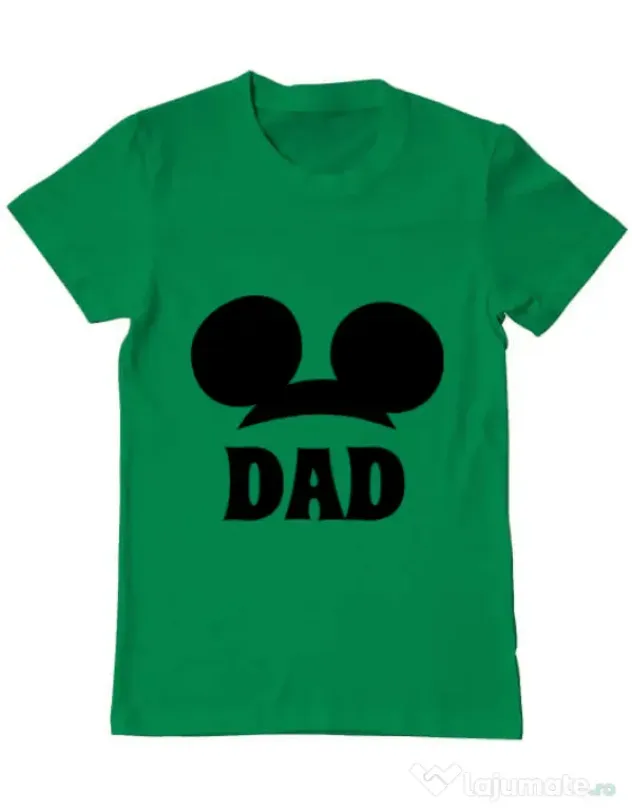 Tricou ADLER barbat Mouse dad Verde mediu