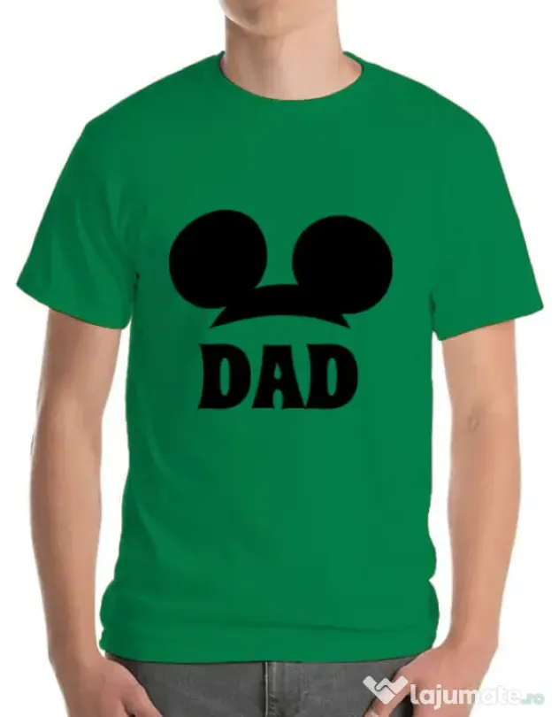 Tricou ADLER barbat Mouse dad Verde mediu