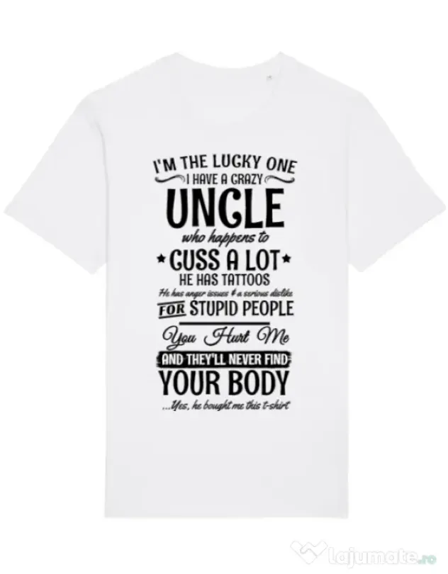 Tricou STANLEY STELLA barbat The lucky one Alb