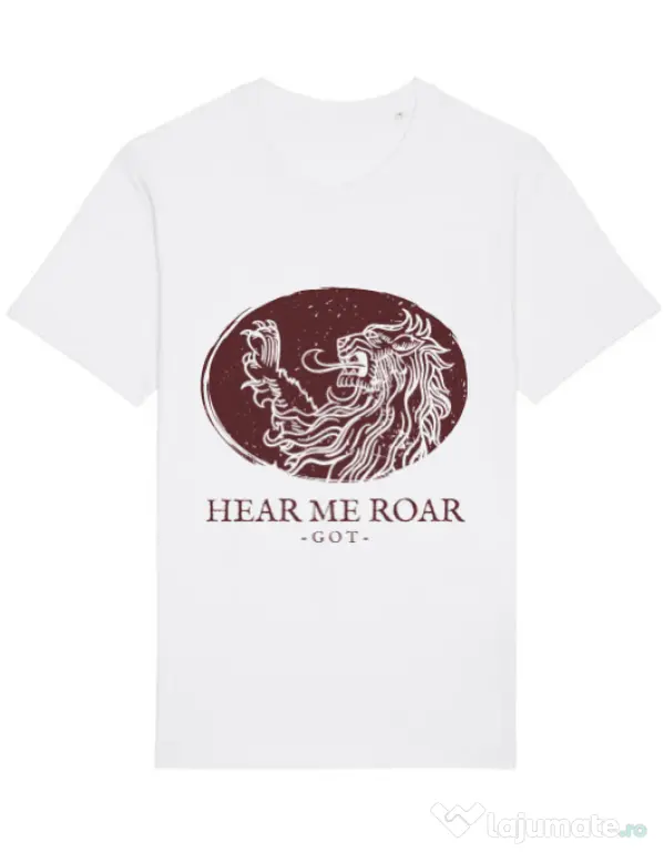 Tricou STANLEY STELLA barbat Hear me roar Alb