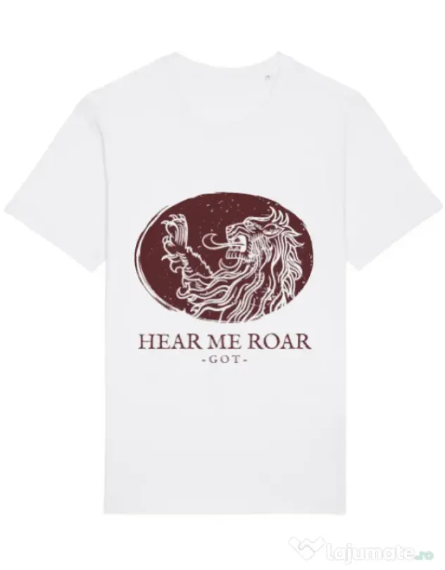 Tricou STANLEY STELLA barbat Hear me roar Alb
