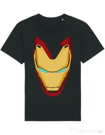 Tricou STANLEY STELLA barbat Iron man mask Negru