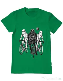 Tricou ADLER barbat Star bikers Verde mediu