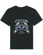 Tricou STANLEY STELLA barbat Venom gym Negru